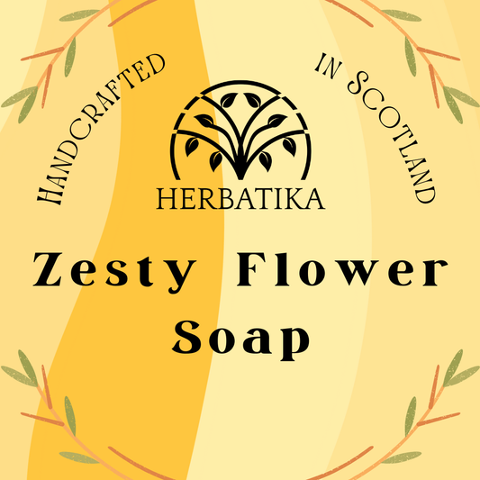 Zesty Flower Soap Bar 100g