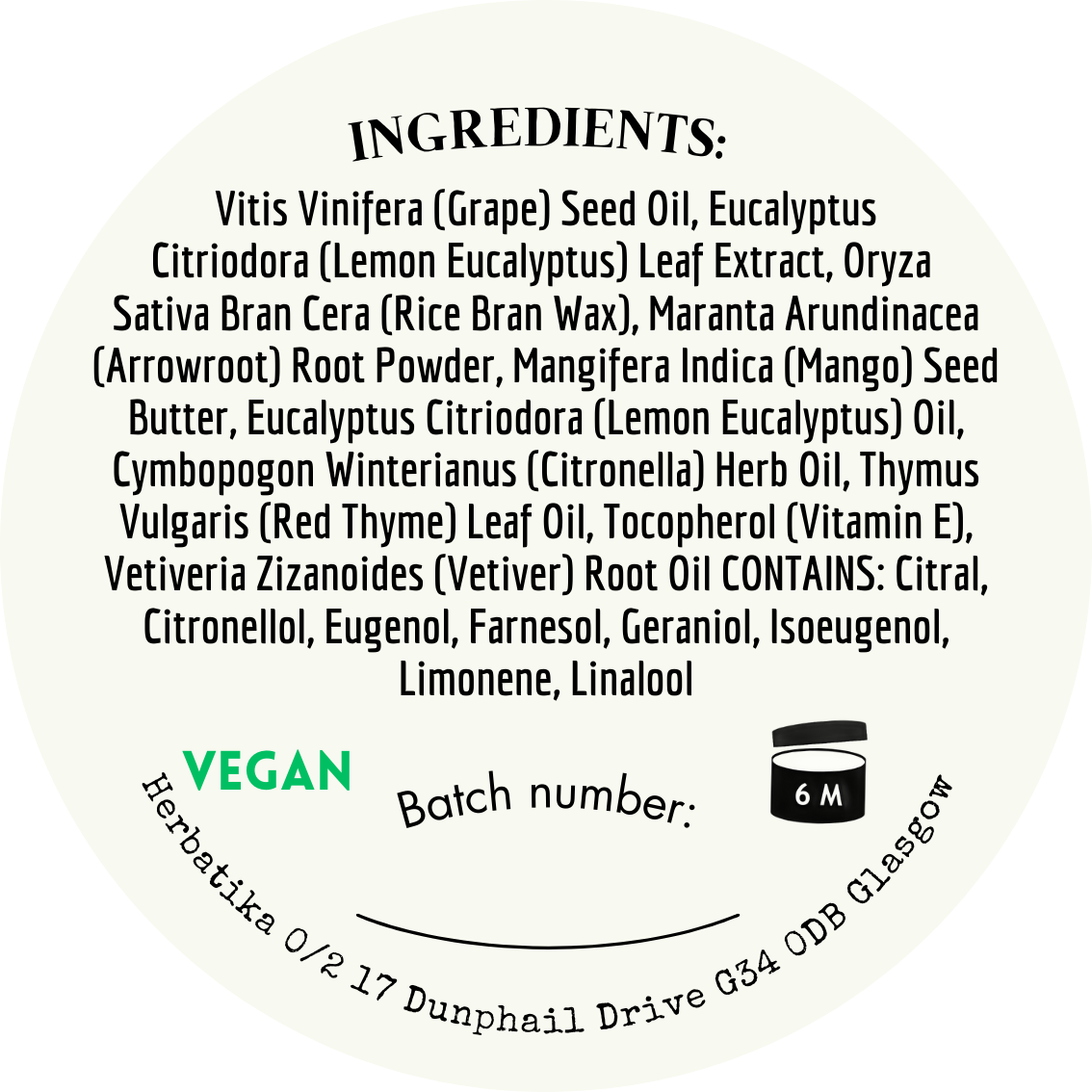 Bug OFF Body Balm